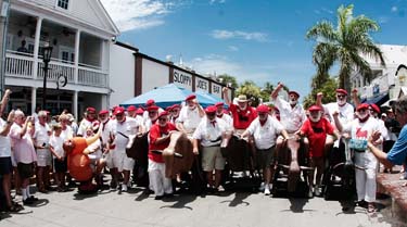 Hemingway Days 2009 photo - Duval Street, Key West